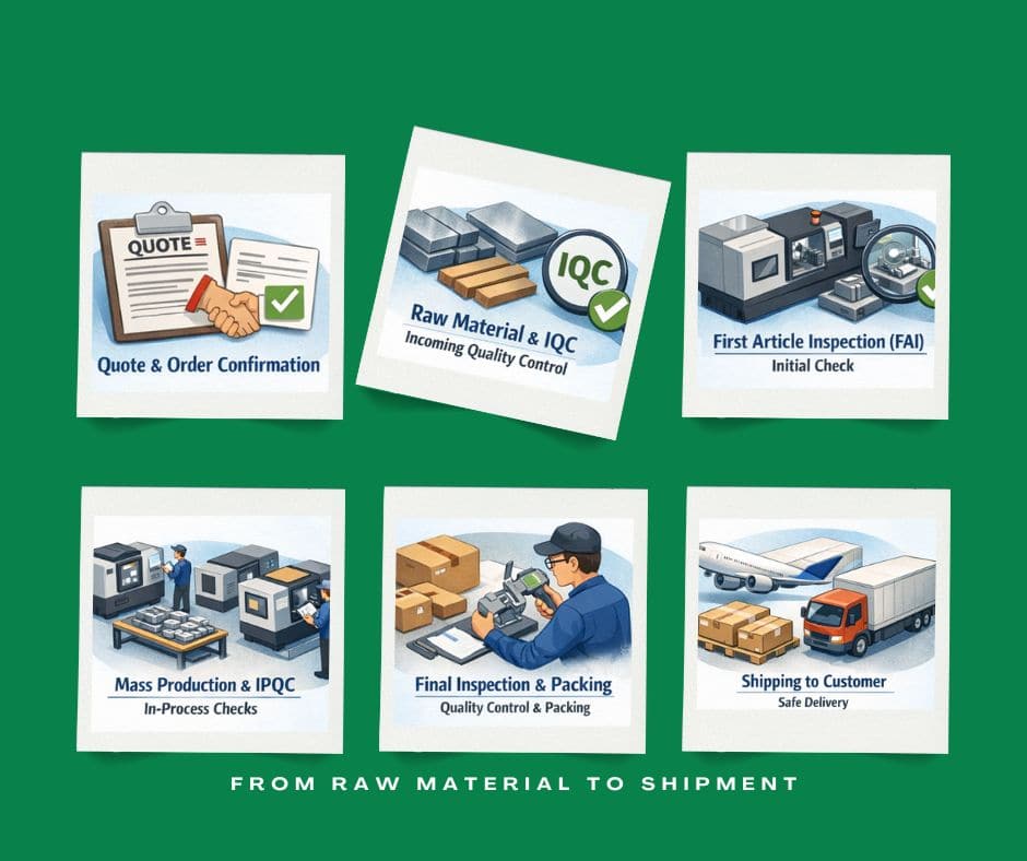 From Raw Material to Shipment