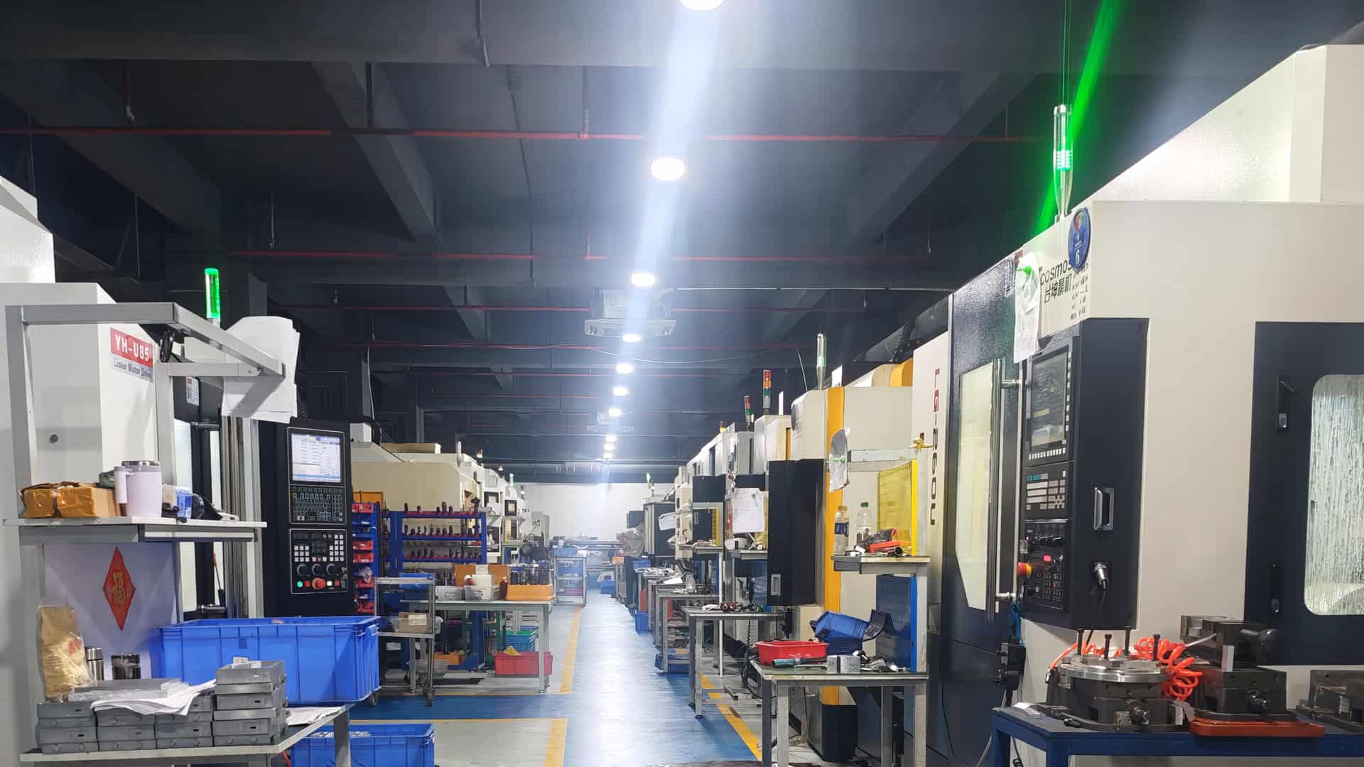 Workshop Built for Complex CNC Components