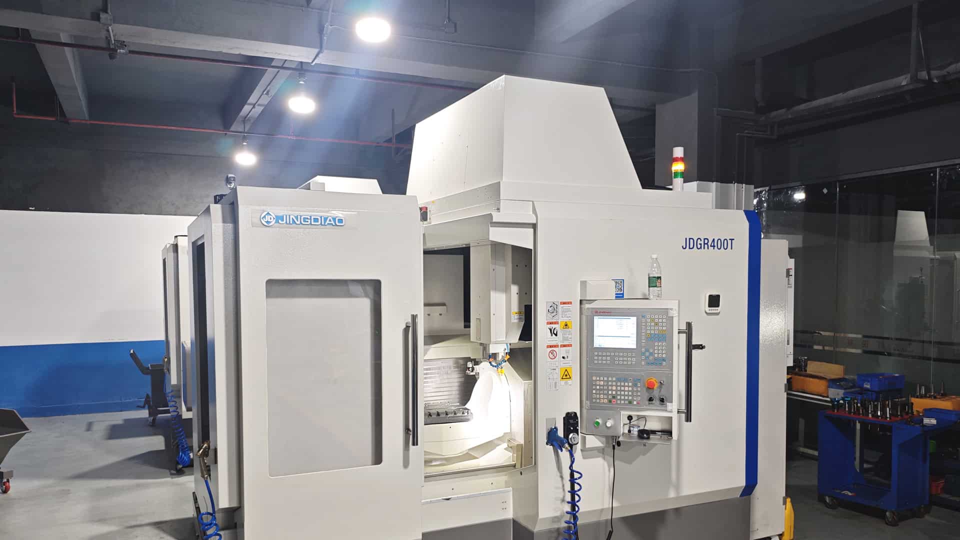 Upgraded CNC machining center